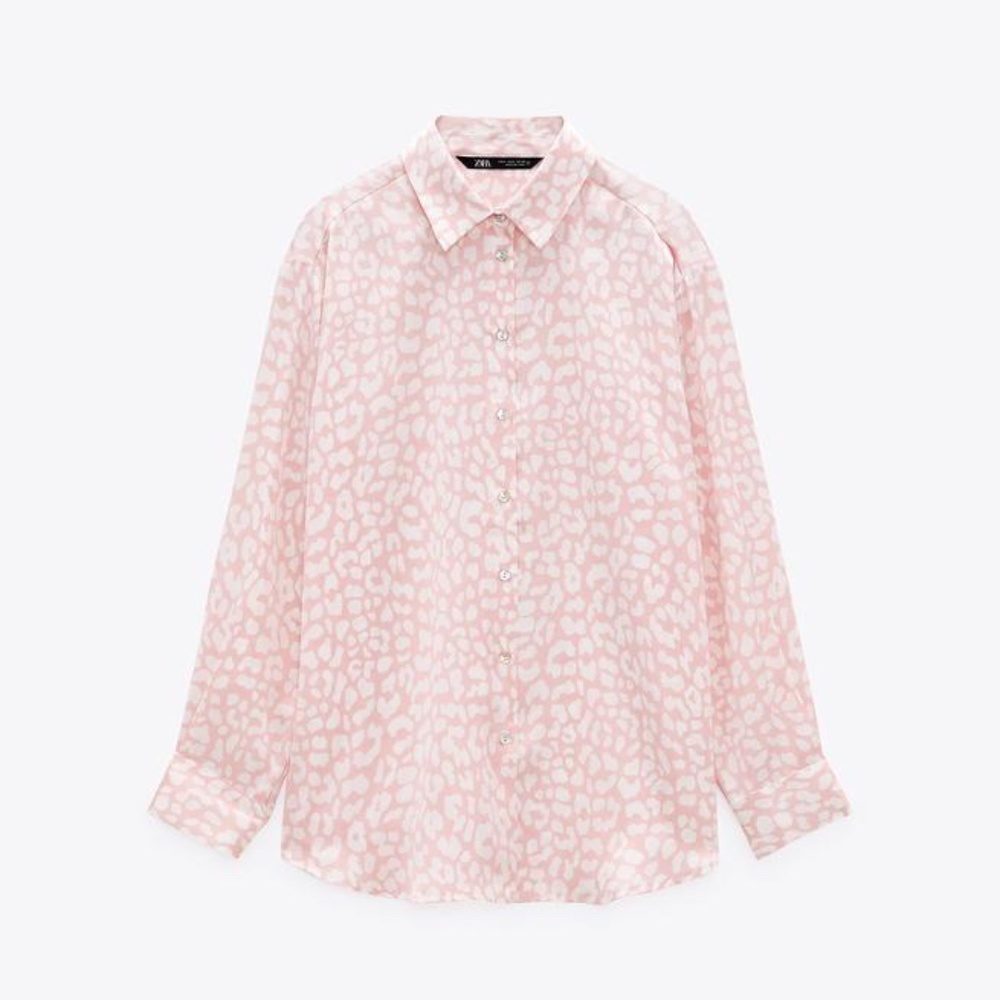 Zara SATIN EFFECT TOP - Size Small
